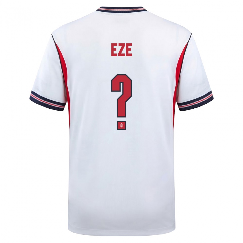 ילדים אנגליה דייוויד אזה #0 לבן כהה אדום ג'רזי ביתית 26-28 חולצה קצרה