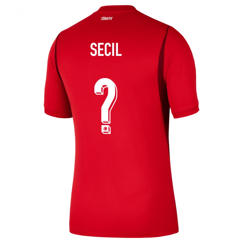 גברים טורקיה Efe Seçil #0 אדום בורדו ג'רזי ביתית 26-28 חולצה קצרה
