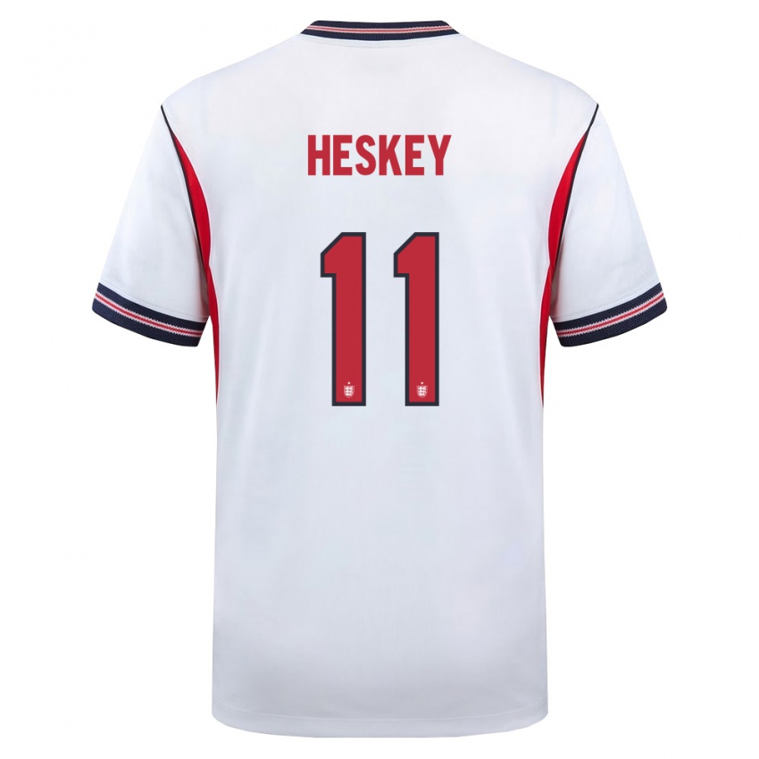 גברים אנגליה רייגן האסקי #11 לבן כהה אדום ג'רזי ביתית 26-28 חולצה קצרה