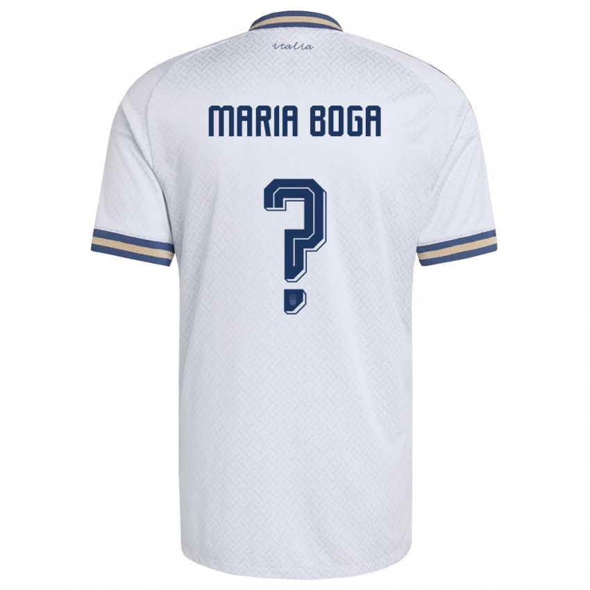 גברים איטליה Gian Maria Boga #0 שמנת כהה זהב הרחק ג'רזי 26-28 חולצה קצרה