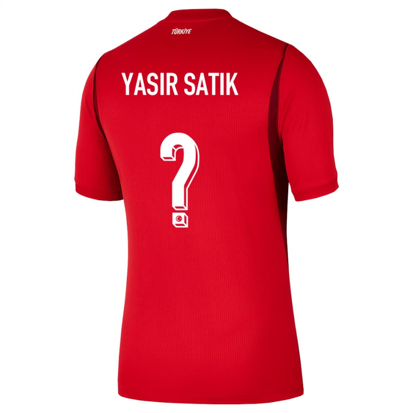 נשים טורקיה Üveys Yasir Satık #0 אדום בורדו ג'רזי ביתית 26-28 חולצה קצרה