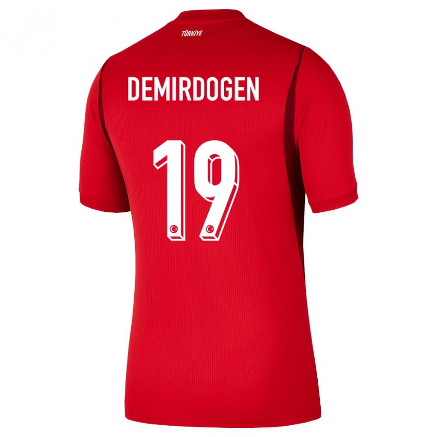 נשים טורקיה Neslihan Demirdögen #19 אדום בורדו ג'רזי ביתית 26-28 חולצה קצרה