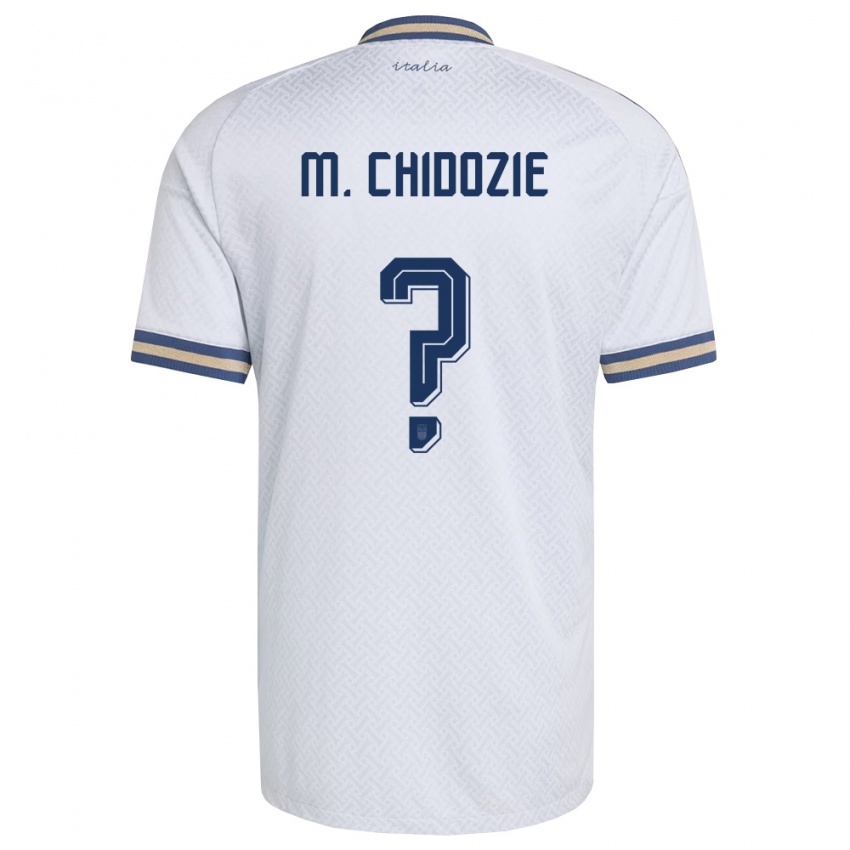 נשים איטליה Mark Chidozie Cordopatri #0 שמנת כהה זהב הרחק ג'רזי 26-28 חולצה קצרה