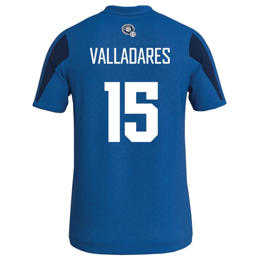 ילדים אל סלוודור ג'פרסון ולדרס #15 כחול כהה ג'רזי ביתית 26-28 חולצה קצרה