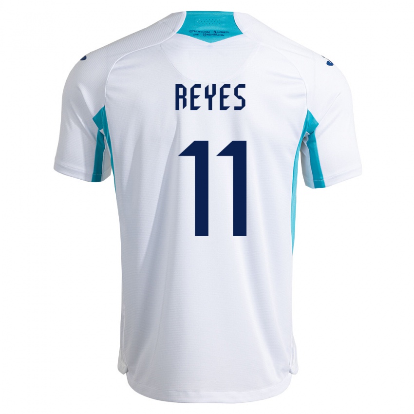 ילדים הונדורס Marco Reyes #11 לבן כחול כחול שמיים ג'רזי ביתית 26-28 חולצה קצרה