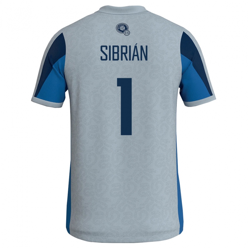 ילדים אל סלוודור סרג'יו סיבריאן #1 לבן כחול שמיים הרחק ג'רזי 26-28 חולצה קצרה