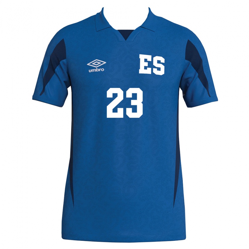 נשים אל סלוודור אמבר סיילור #23 כחול כהה ג'רזי ביתית 26-28 חולצה קצרה