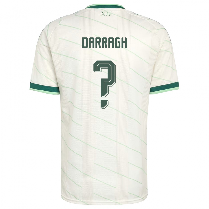 נשים צפון אירלנד דארה מקאן #0 לבן ירוק הרחק ג'רזי 26-28 חולצה קצרה