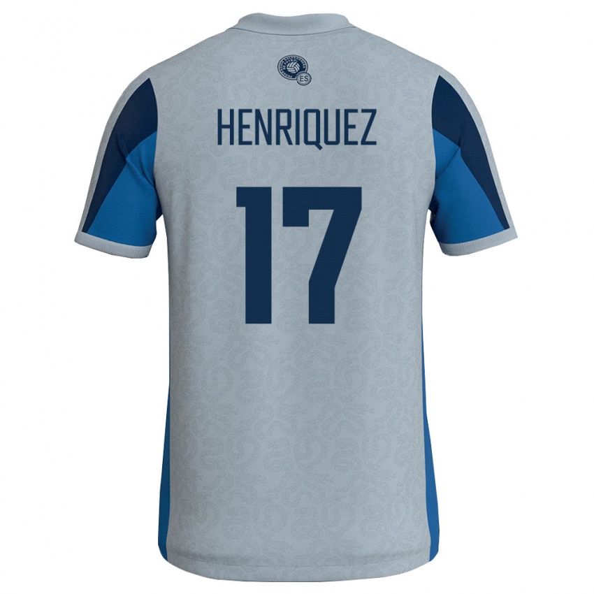 נשים אל סלוודור חיירו אנריקס #17 לבן כחול שמיים הרחק ג'רזי 26-28 חולצה קצרה