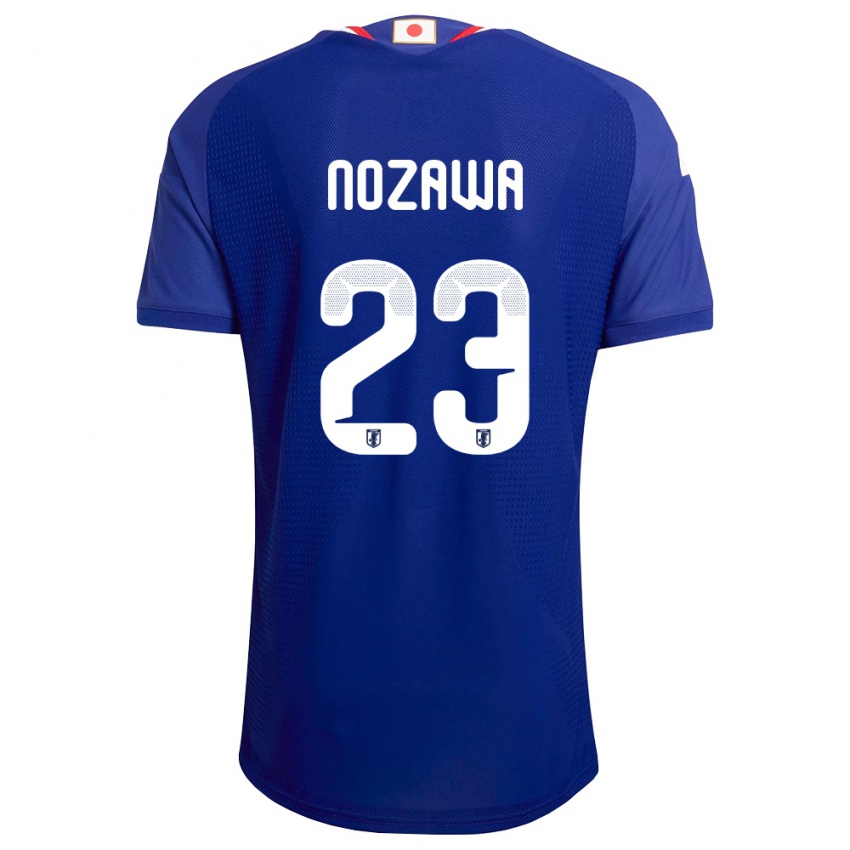 ילדים יַפָּן טאישי ברנדון נוזאווה #23 כחול לבן אדום ג'רזי ביתית 26-28 חולצה קצרה