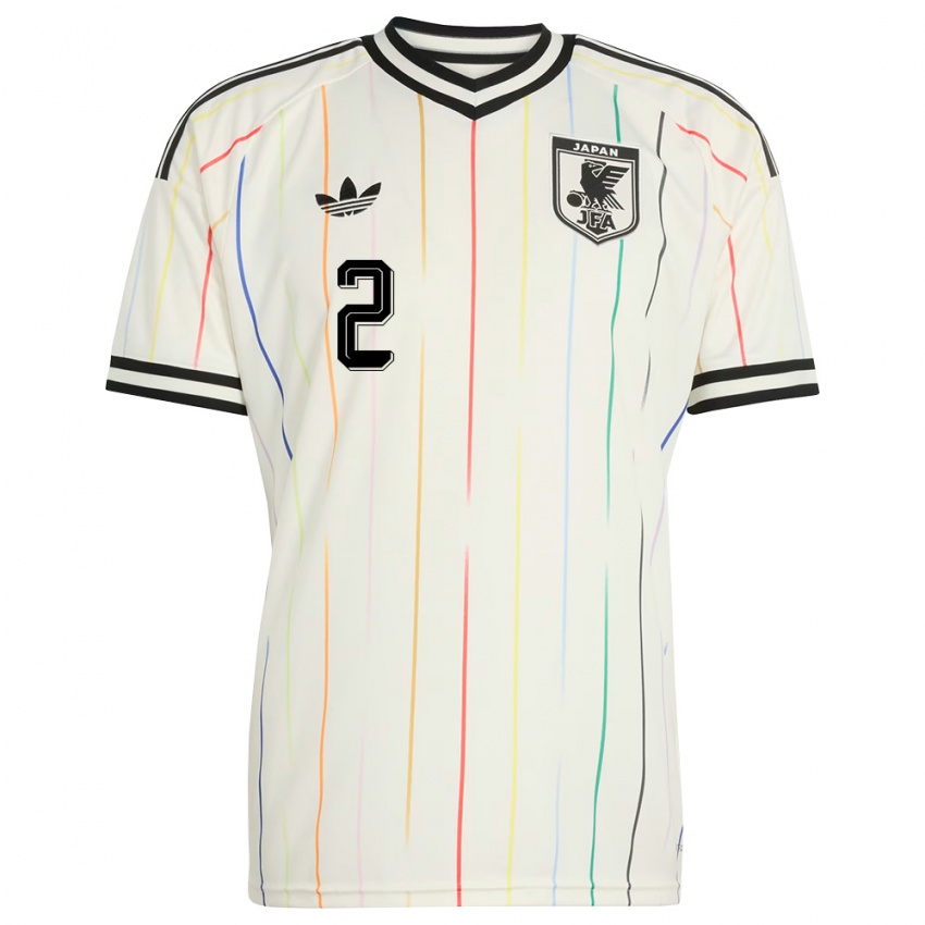 ילדים יַפָּן מיקי ימאנה #2 לבן שחור הרחק ג'רזי 26-28 חולצה קצרה