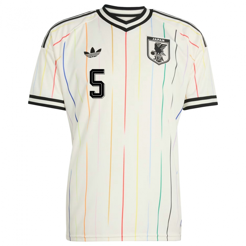 ילדים יַפָּן גל מאזדה #5 לבן שחור הרחק ג'רזי 26-28 חולצה קצרה