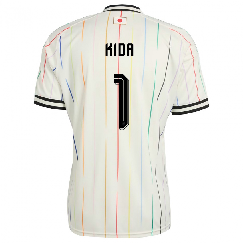 ילדים יַפָּן Rento Kida #1 לבן שחור הרחק ג'רזי 26-28 חולצה קצרה