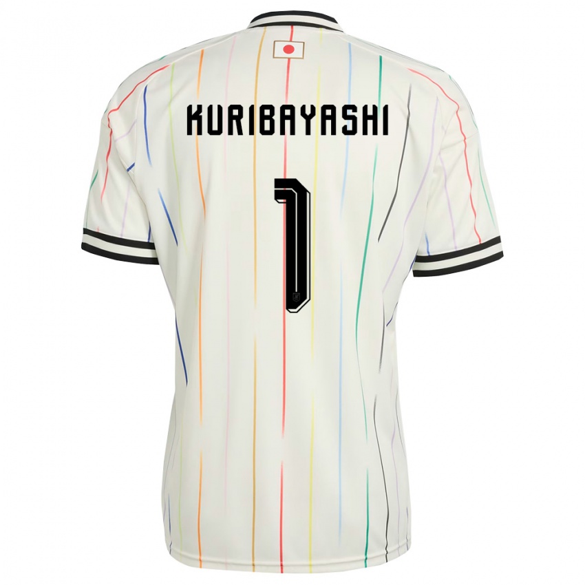 ילדים יַפָּן הייאטו קוריבאיאשי #1 לבן שחור הרחק ג'רזי 26-28 חולצה קצרה