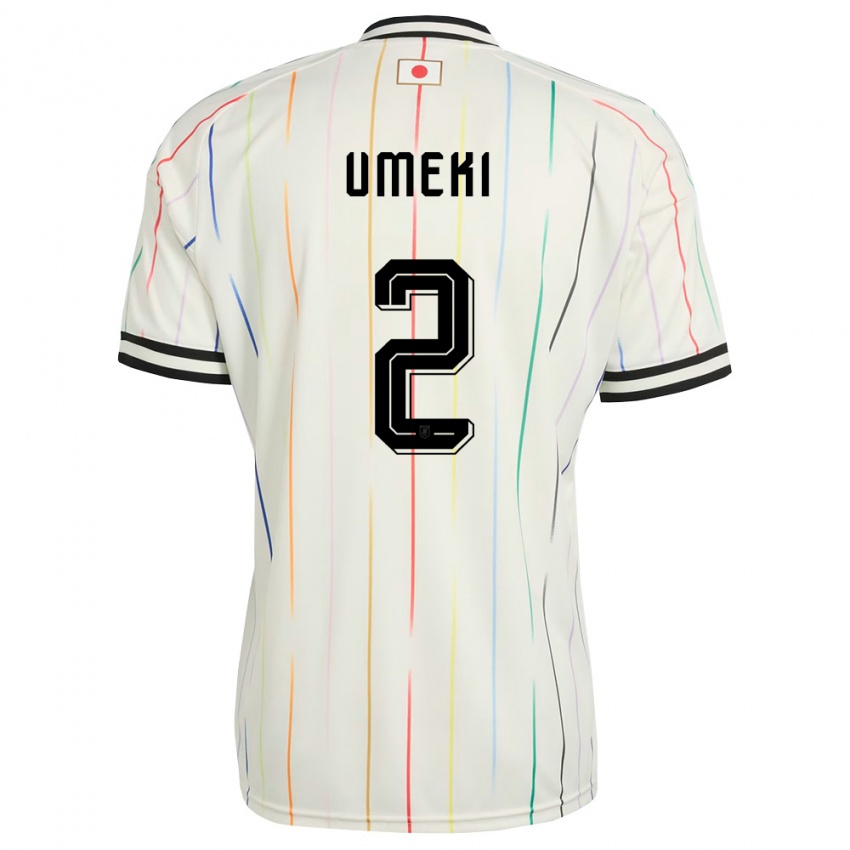 ילדים יַפָּן ריי אומקי #2 לבן שחור הרחק ג'רזי 26-28 חולצה קצרה