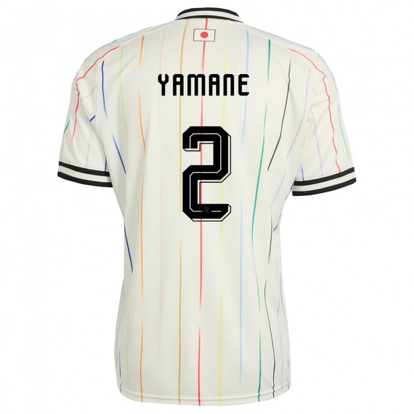 ילדים יַפָּן מיקי ימאנה #2 לבן שחור הרחק ג'רזי 26-28 חולצה קצרה