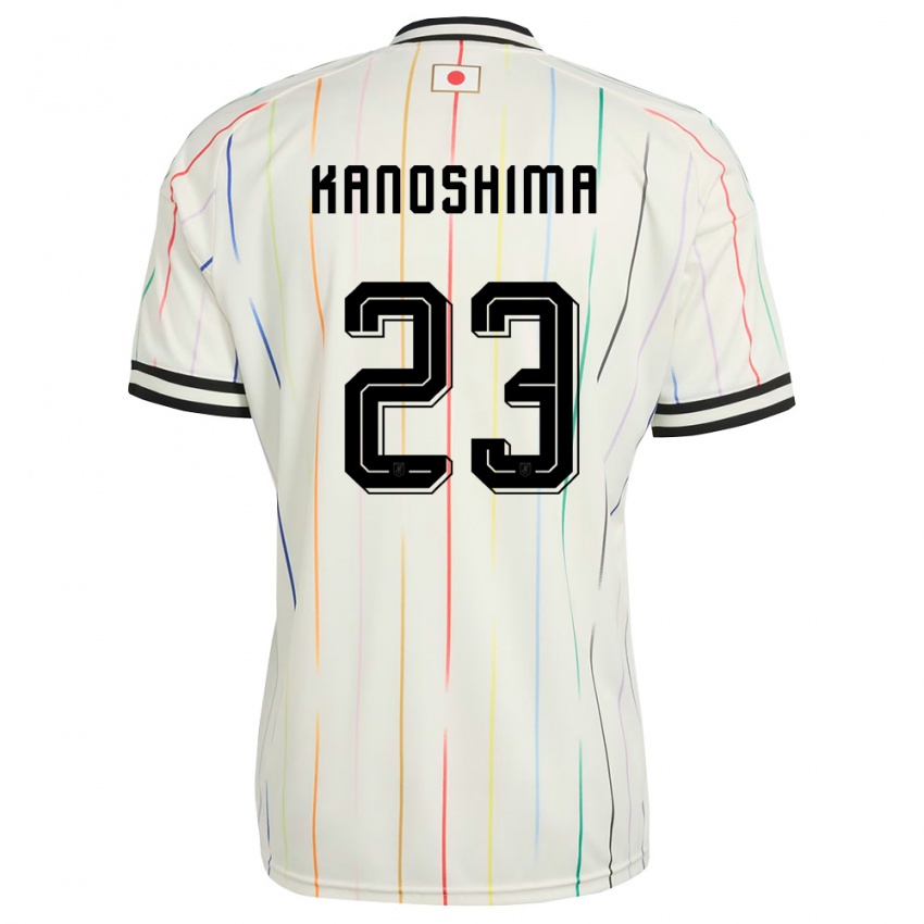 ילדים יַפָּן מים חמים קאשימה #23 לבן שחור הרחק ג'רזי 26-28 חולצה קצרה