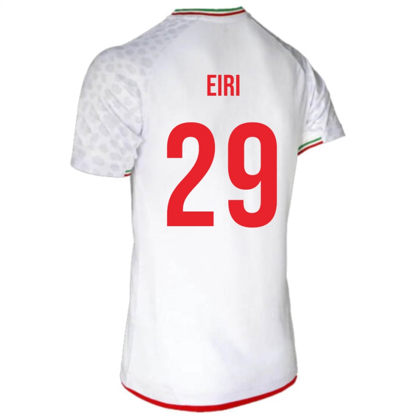 נשים איראן דניאל איירי #29 לבן אדום ג'רזי ביתית 26-28 חולצה קצרה