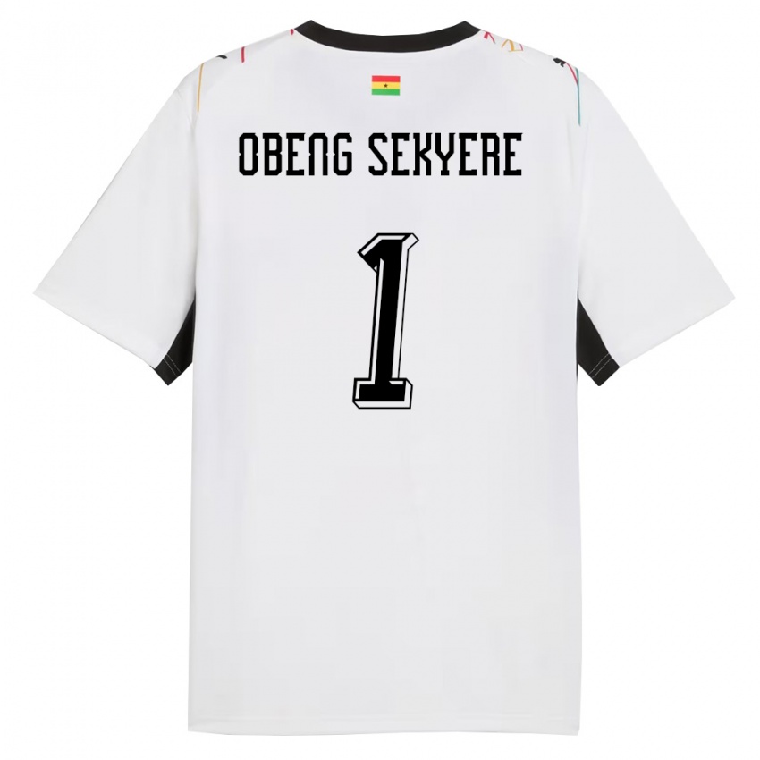 נשים גאנה גרגורי אובנג סקייר #1 לבן שחור צהוב ג'רזי ביתית 26-28 חולצה קצרה