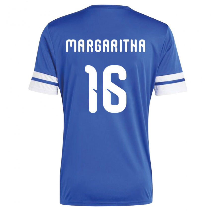 ילדים קוראסאו ג׳רל מרגרטה #16 כהה לבן ג'רזי ביתית 26-28 חולצה קצרה