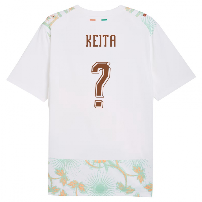 ילדים חוף השנהב באלה קייטה #0 לבן כתום ירוק הרחק ג'רזי 26-28 חולצה קצרה