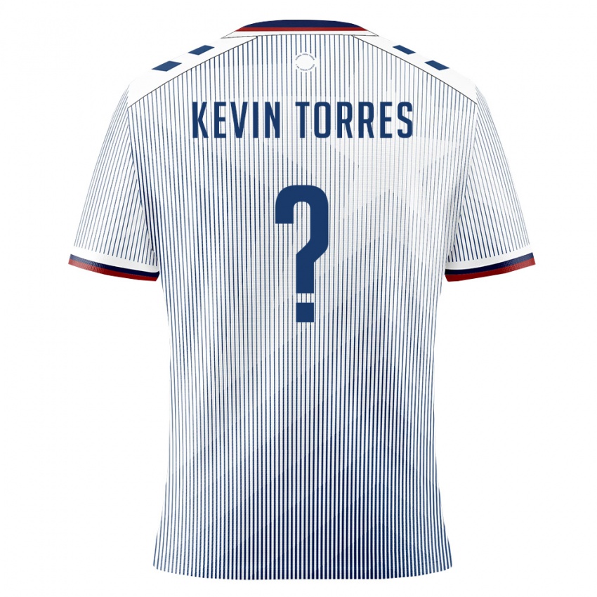 ילדים פוארטו ריקו Kevin Torres #0 כחול מלכותי לבן הרחק ג'רזי 26-28 חולצה קצרה