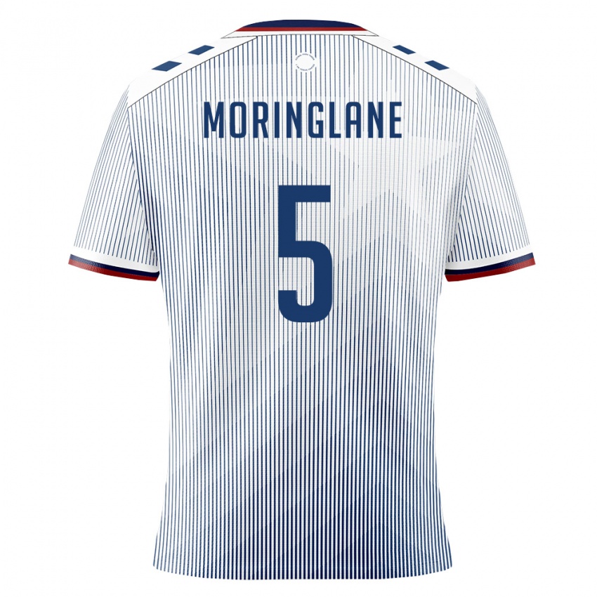 ילדים פוארטו ריקו Luis Moringlane #5 כחול מלכותי לבן הרחק ג'רזי 26-28 חולצה קצרה