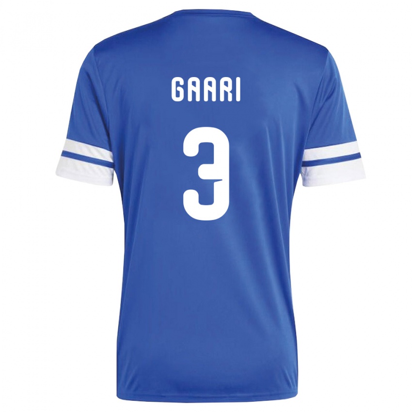 גברים קוראסאו יוריין גארי #3 כהה לבן ג'רזי ביתית 26-28 חולצה קצרה