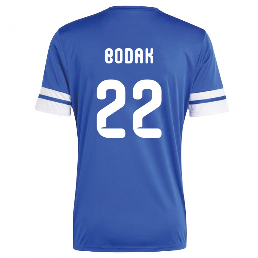 גברים קוראסאו טיריק בודאק #22 כהה לבן ג'רזי ביתית 26-28 חולצה קצרה