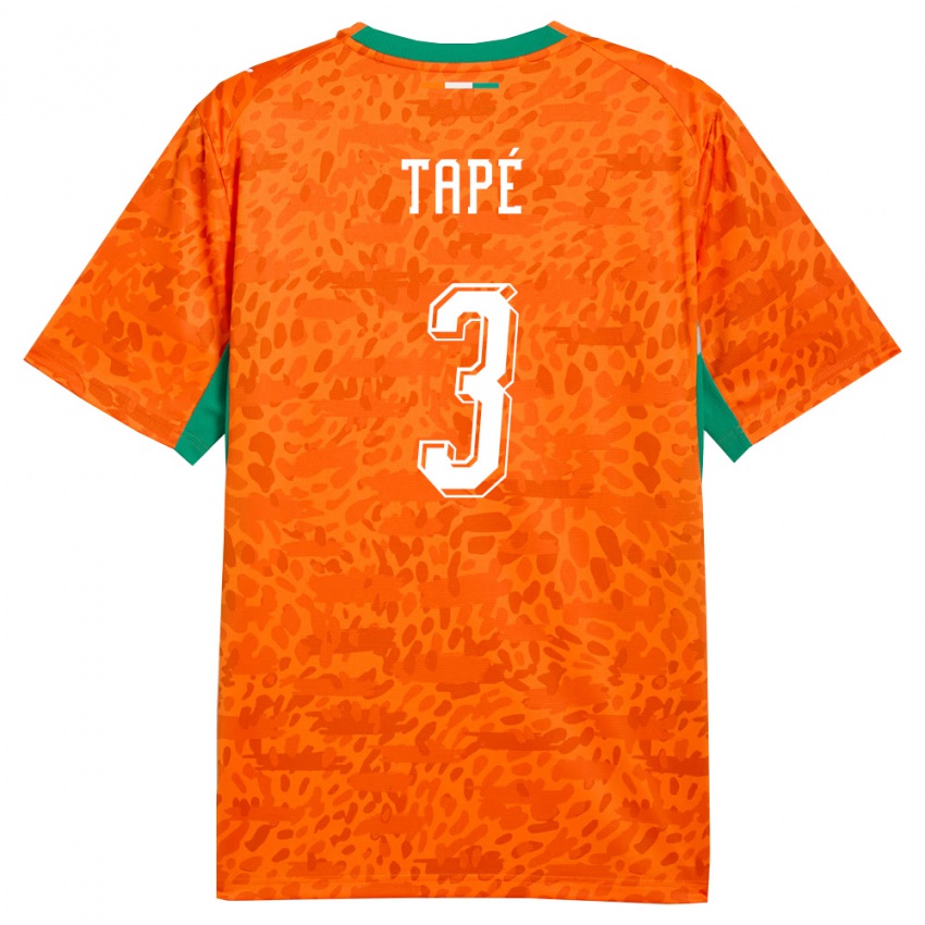 גברים חוף השנהב Christ Tapé #3 כתום ירוק לבן ג'רזי ביתית 26-28 חולצה קצרה