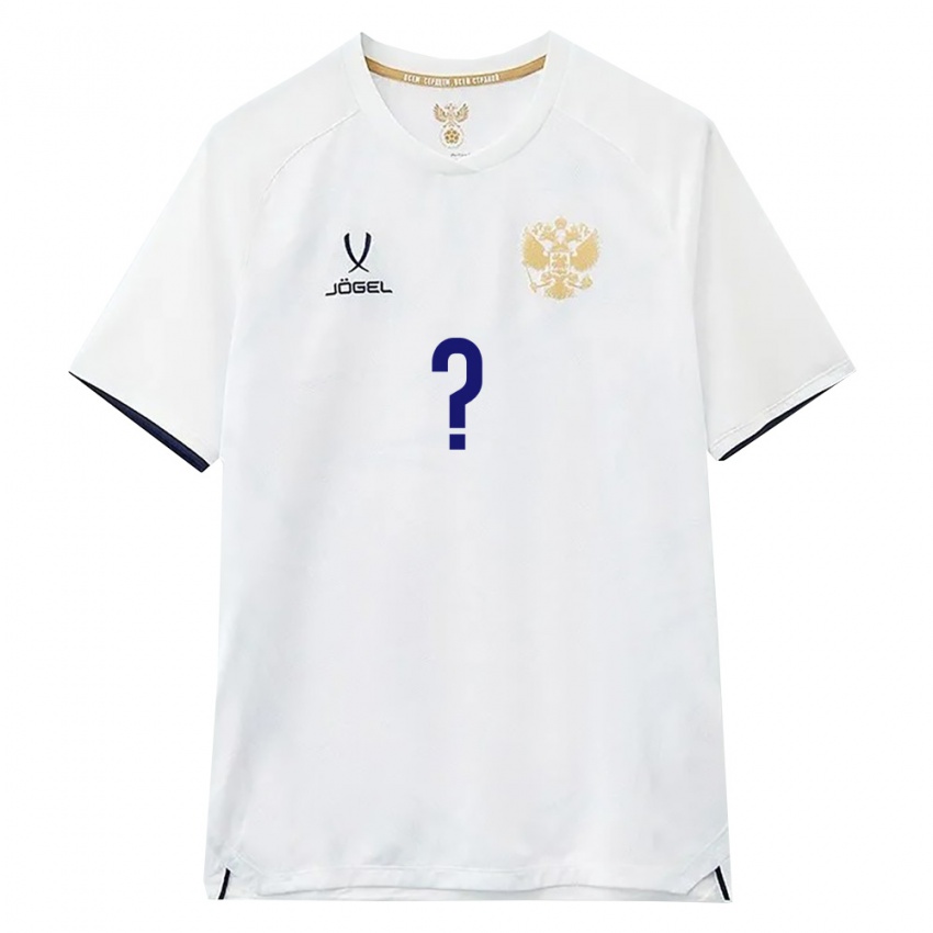 גברים רוסיה השם שלך #0 לבן חום שחור הרחק ג'רזי 26-28 חולצה קצרה