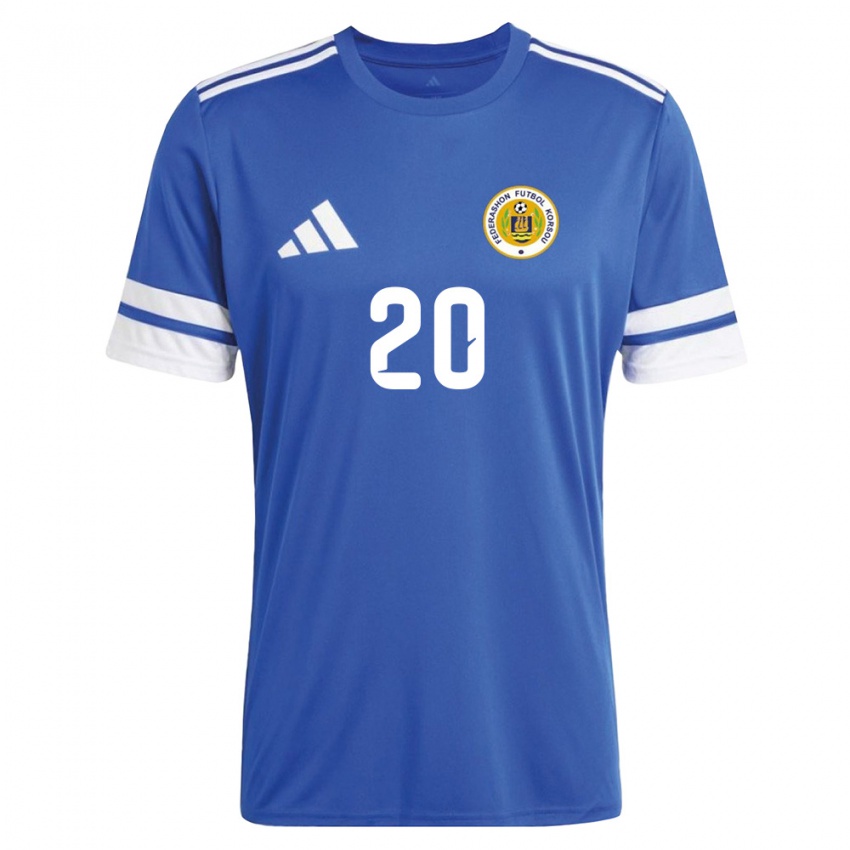 נשים קוראסאו Arynel Jops #20 כהה לבן ג'רזי ביתית 26-28 חולצה קצרה