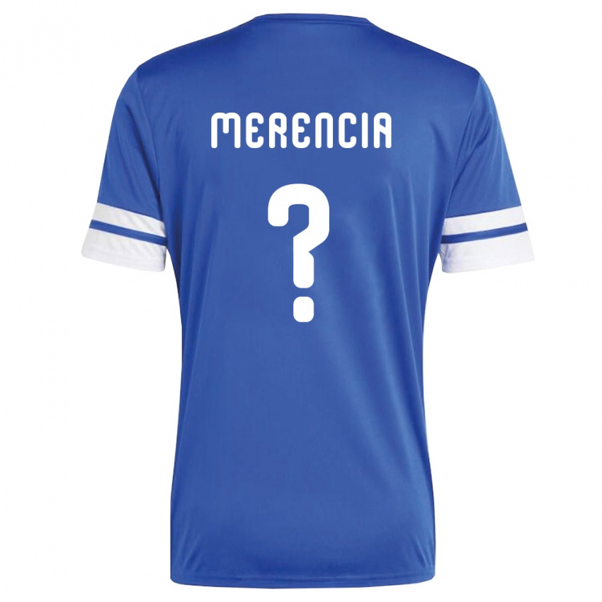 נשים קוראסאו Leandro Merencia #0 כהה לבן ג'רזי ביתית 26-28 חולצה קצרה