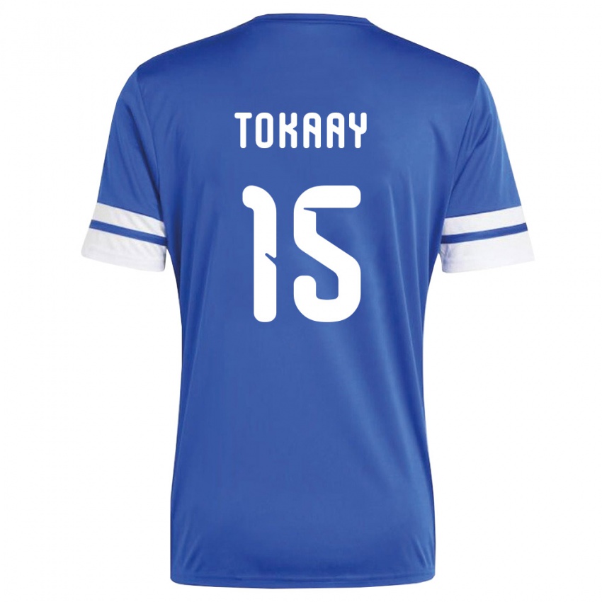 נשים קוראסאו Neurlendy Tokaay #15 כהה לבן ג'רזי ביתית 26-28 חולצה קצרה