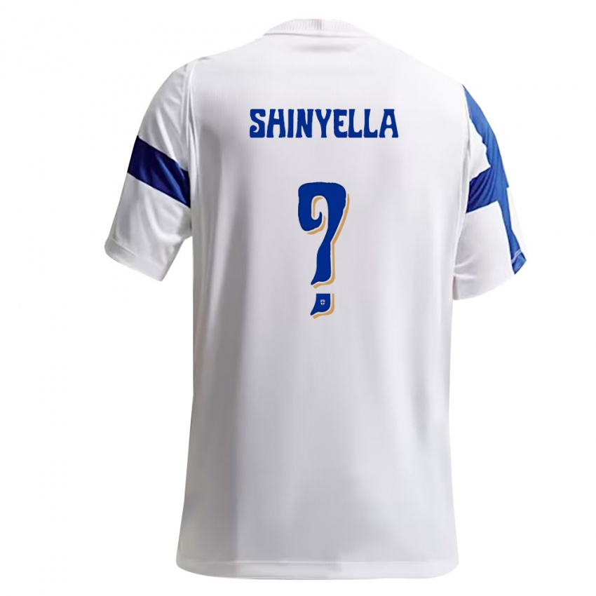 נשים פינלנד Solo Shinyella #0 לבן כחול ג'רזי ביתית 26-28 חולצה קצרה