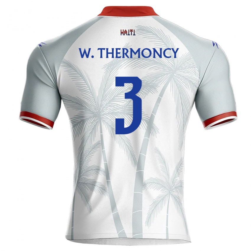 נשים האיטי Wasson Thermoncy #3 לבן אדום אפור הרחק ג'רזי 26-28 חולצה קצרה