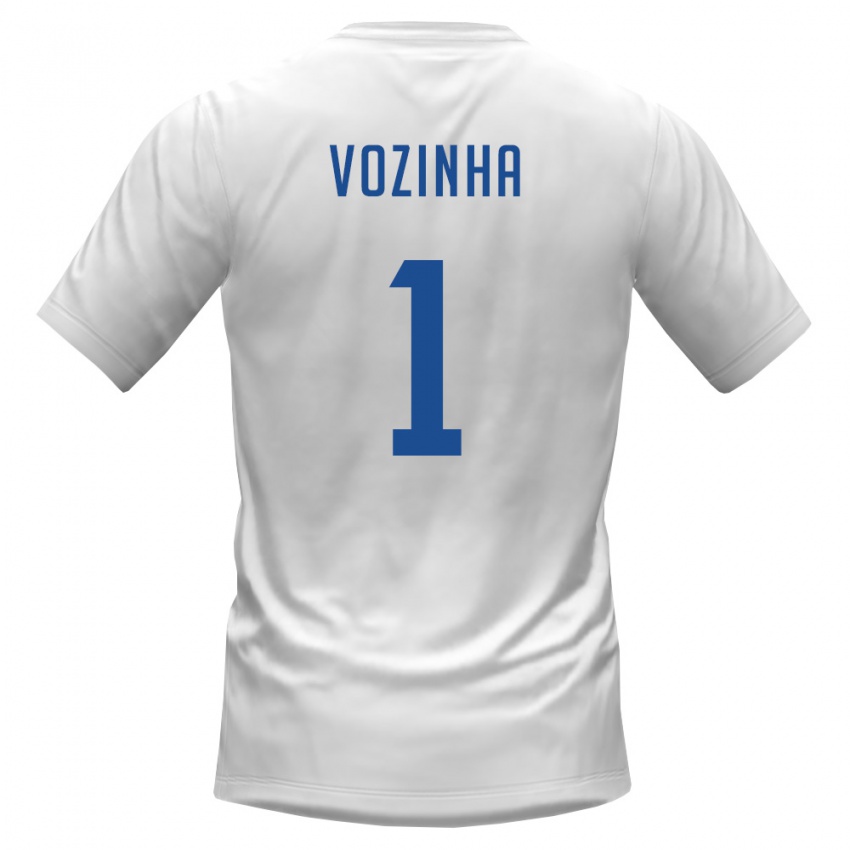 נשים כף ורדה Vozinha #1 לבן בורדו הרחק ג'רזי 26-28 חולצה קצרה