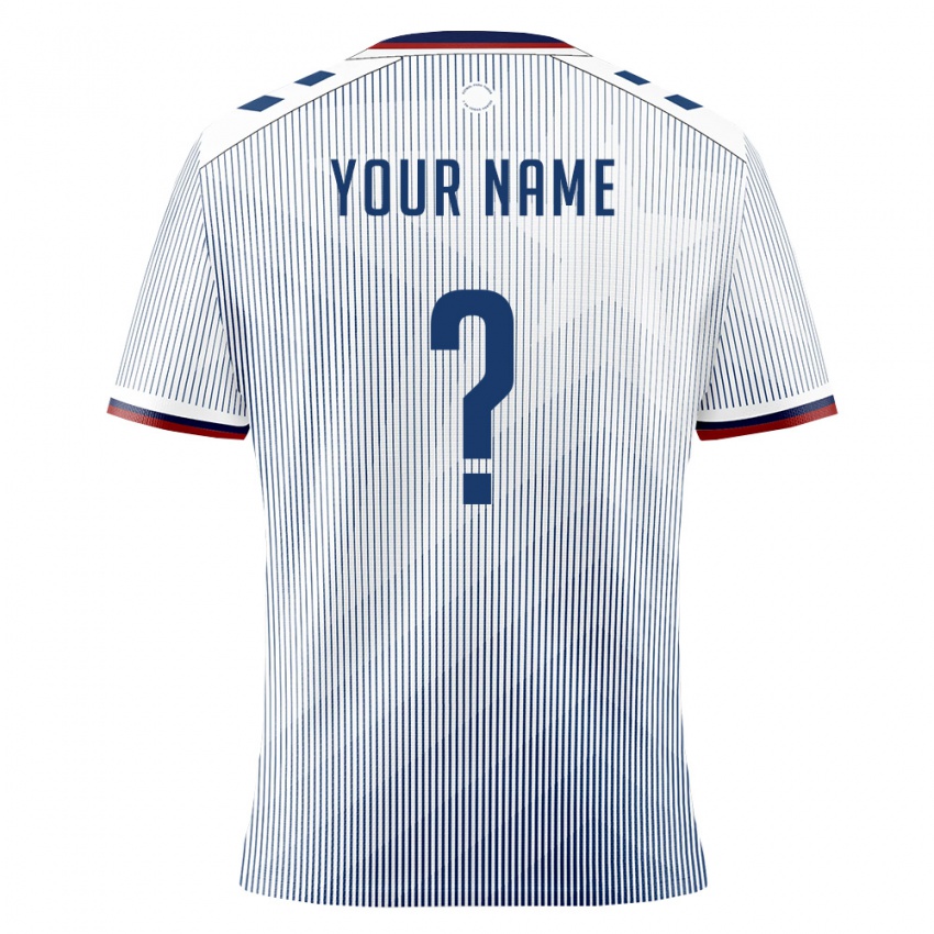 נשים פוארטו ריקו השם שלך #0 כחול מלכותי לבן הרחק ג'רזי 26-28 חולצה קצרה