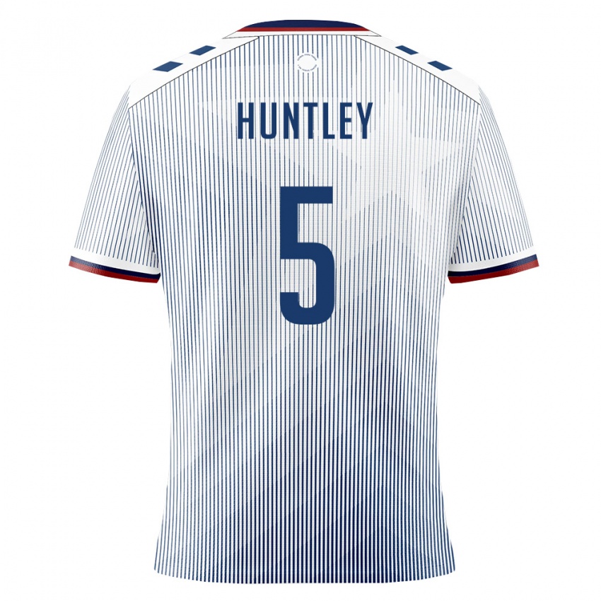 נשים פוארטו ריקו Marcelo Huntley #5 כחול מלכותי לבן הרחק ג'רזי 26-28 חולצה קצרה