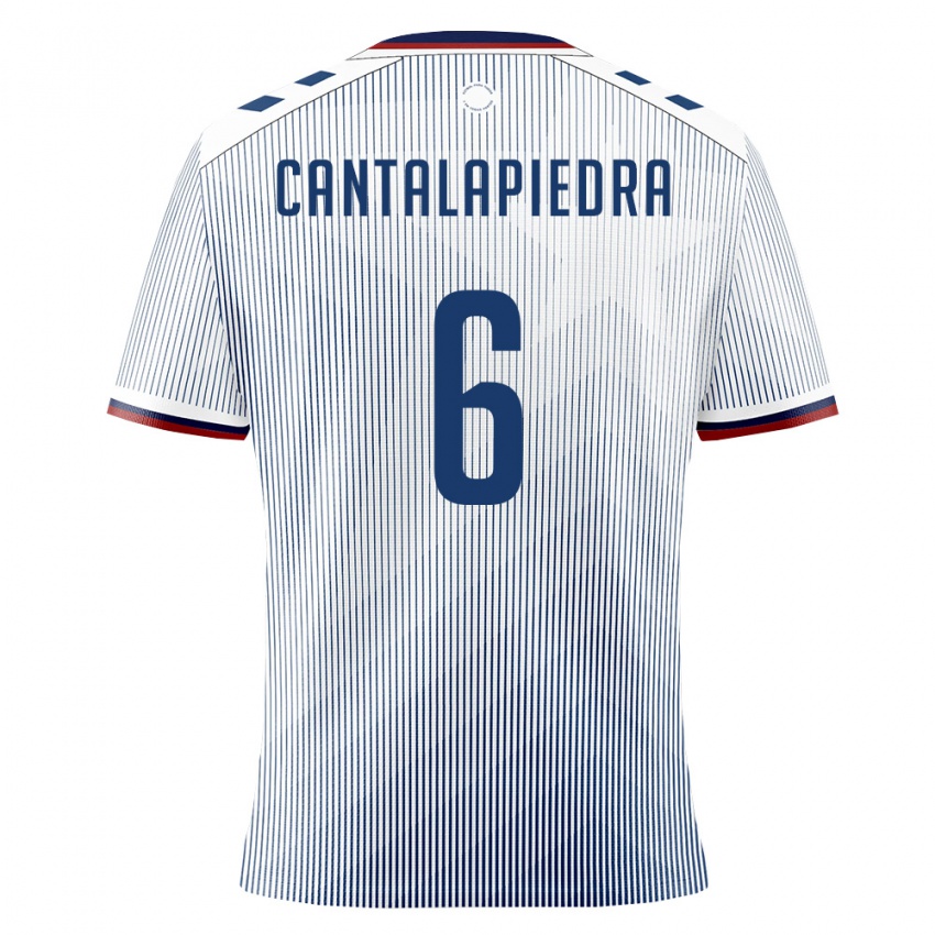 נשים פוארטו ריקו Marco Cantalapiedra #6 כחול מלכותי לבן הרחק ג'רזי 26-28 חולצה קצרה