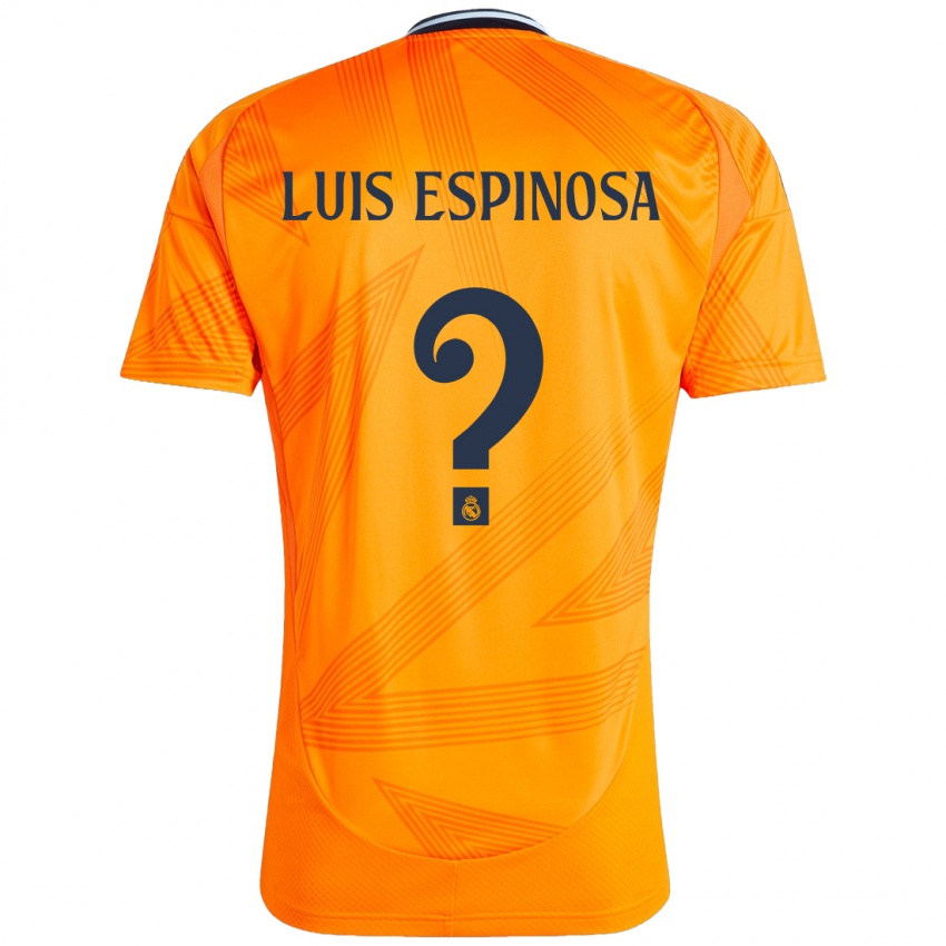 ילדים José Luis Espinosa #0 כָּתוֹם הרחק ג'רזי 2024/25 חולצה קצרה
