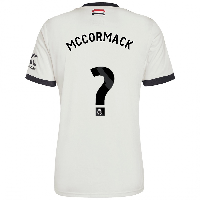 ילדים Rafe Mccormack #0 אוף ווייט ג'רזי קיט שלישי 2024/25 חולצה קצרה