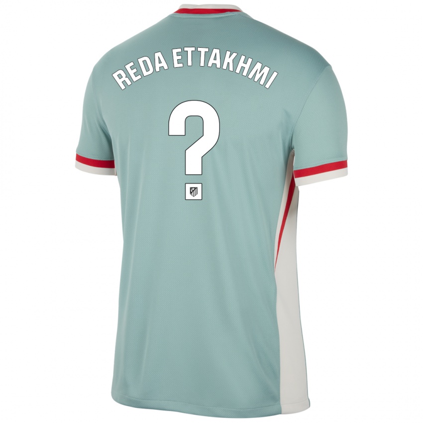 גברים Mohamed Reda Ettakhmi #0 כחול בז' בהיר הרחק ג'רזי 2024/25 חולצה קצרה