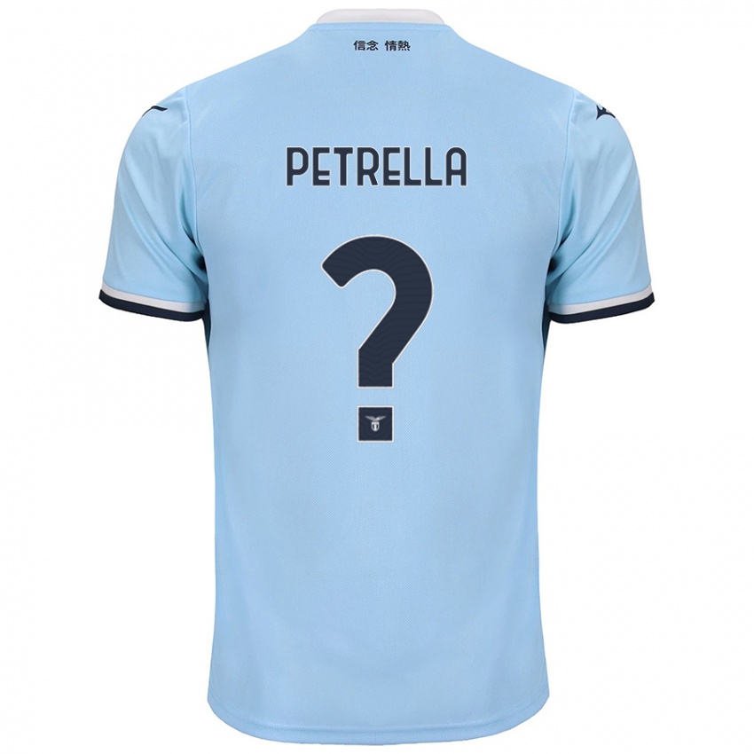 ילדים Anthony Petrella #0 כְּחוֹל ג'רזי ביתית 2024/25 חולצה קצרה