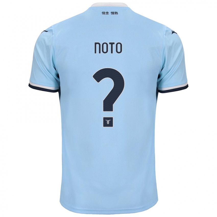 ילדים Pierpaolo Noto #0 כְּחוֹל ג'רזי ביתית 2024/25 חולצה קצרה