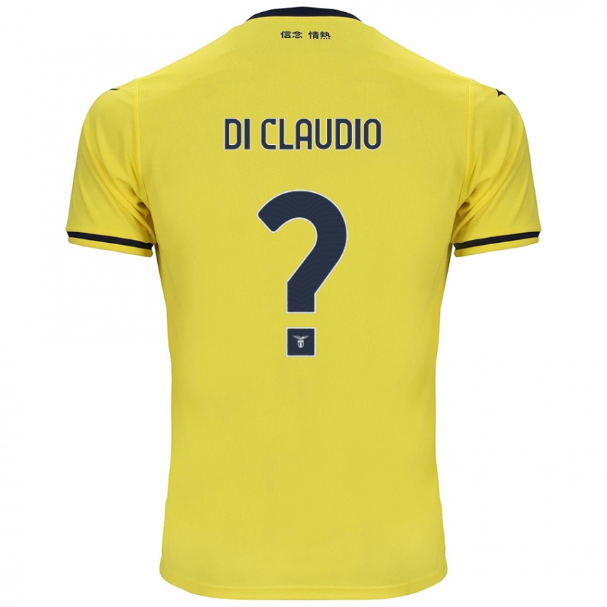 ילדים Federico Di Claudio #0 צָהוֹב הרחק ג'רזי 2024/25 חולצה קצרה
