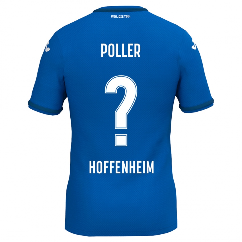 נשים Tiago Poller #0 כחול רויאל ג'רזי ביתית 2024/25 חולצה קצרה