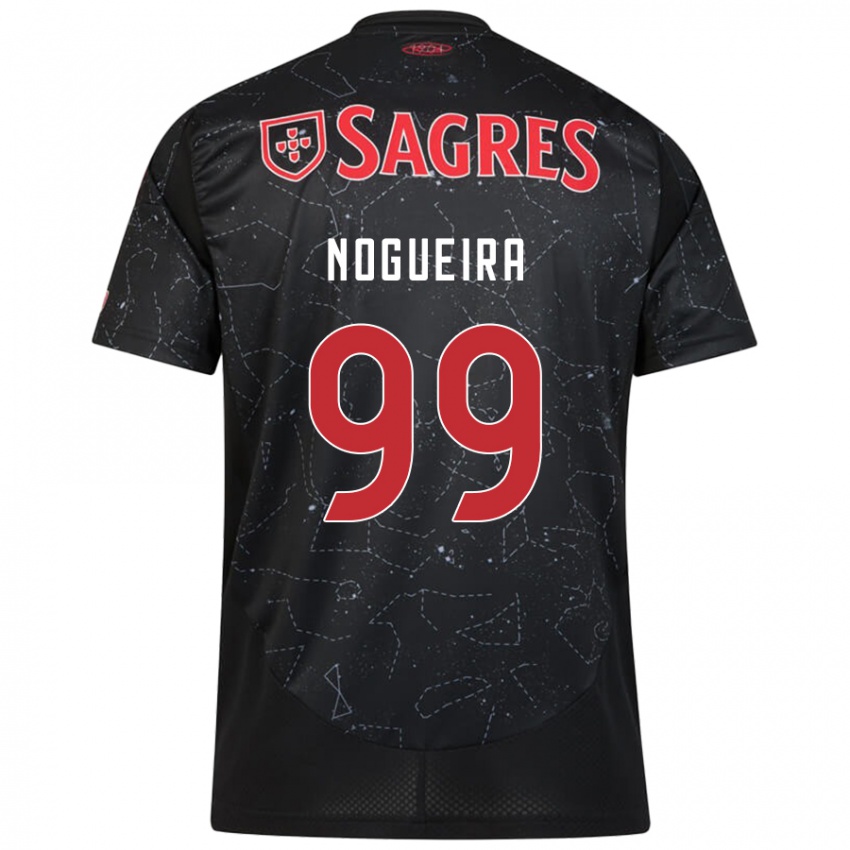 נשים Beatriz Nogueira #99 שחור אדום הרחק ג'רזי 2024/25 חולצה קצרה