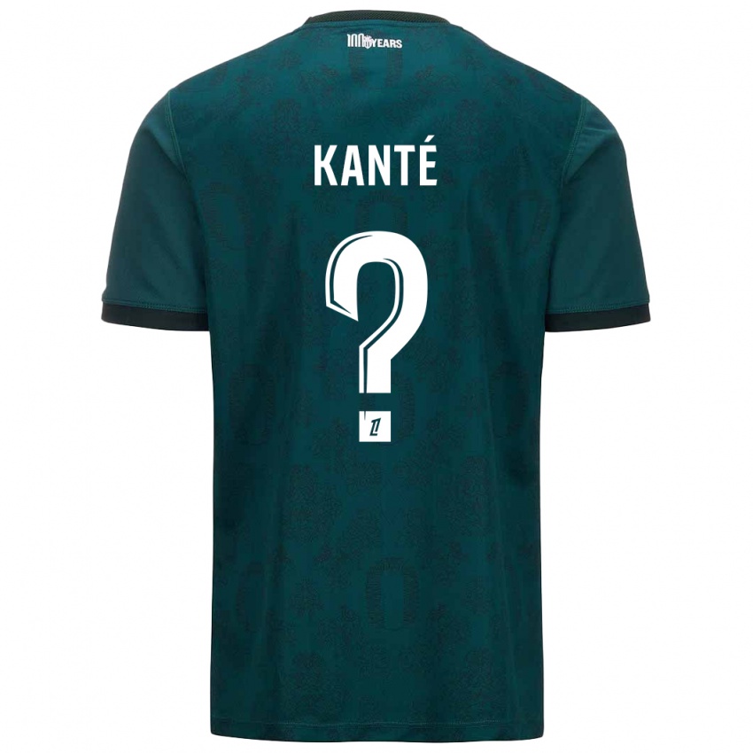 ילדים Hamidou Kanté #0 ירוק כהה הרחק ג'רזי 2024/25 חולצה קצרה