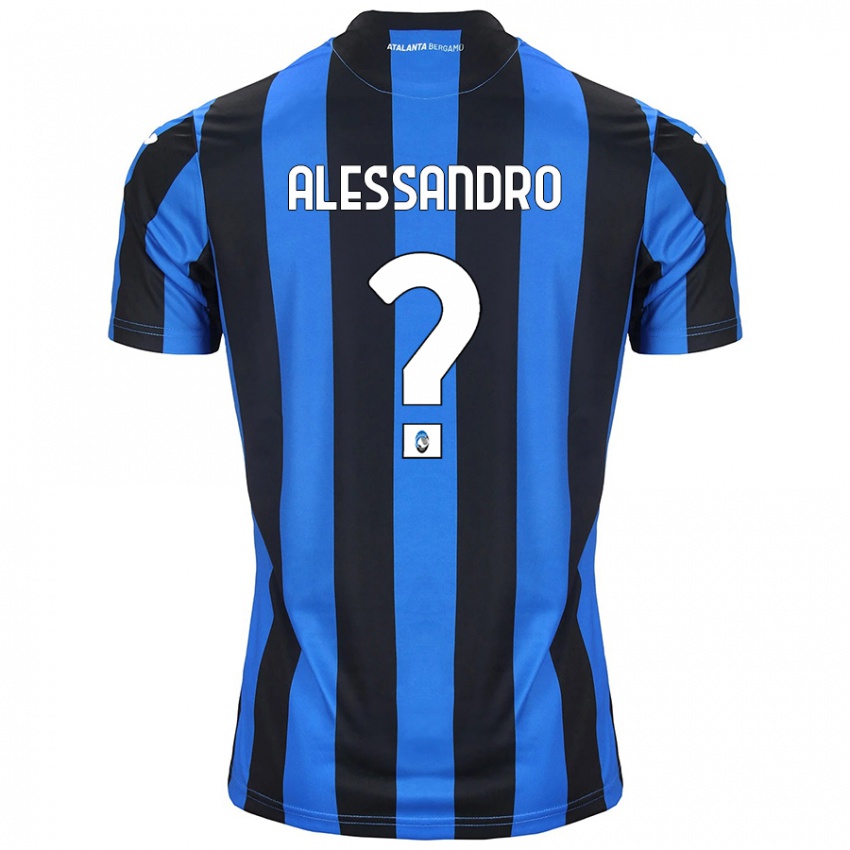 גברים Alessandro Rinaldi #0 כחול שחור ג'רזי ביתית 2024/25 חולצה קצרה